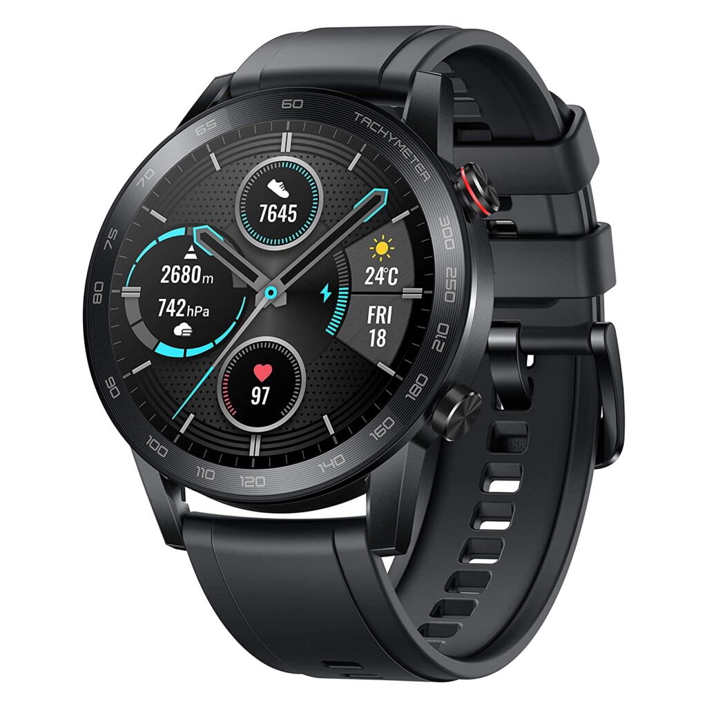 Honor Magic Watch 2 46mm Charcoal Black 14Days Battery BT Calling AMOLED Touch Screen