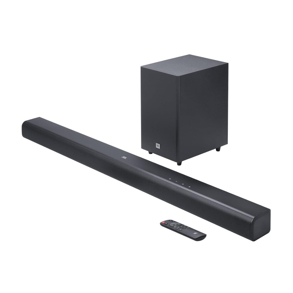 JBL Newly Launched Cinema SB560, Dolby Audio Soundbar with Wireless Subwoofer for Extra Deep Bass, 3.1 Channel
