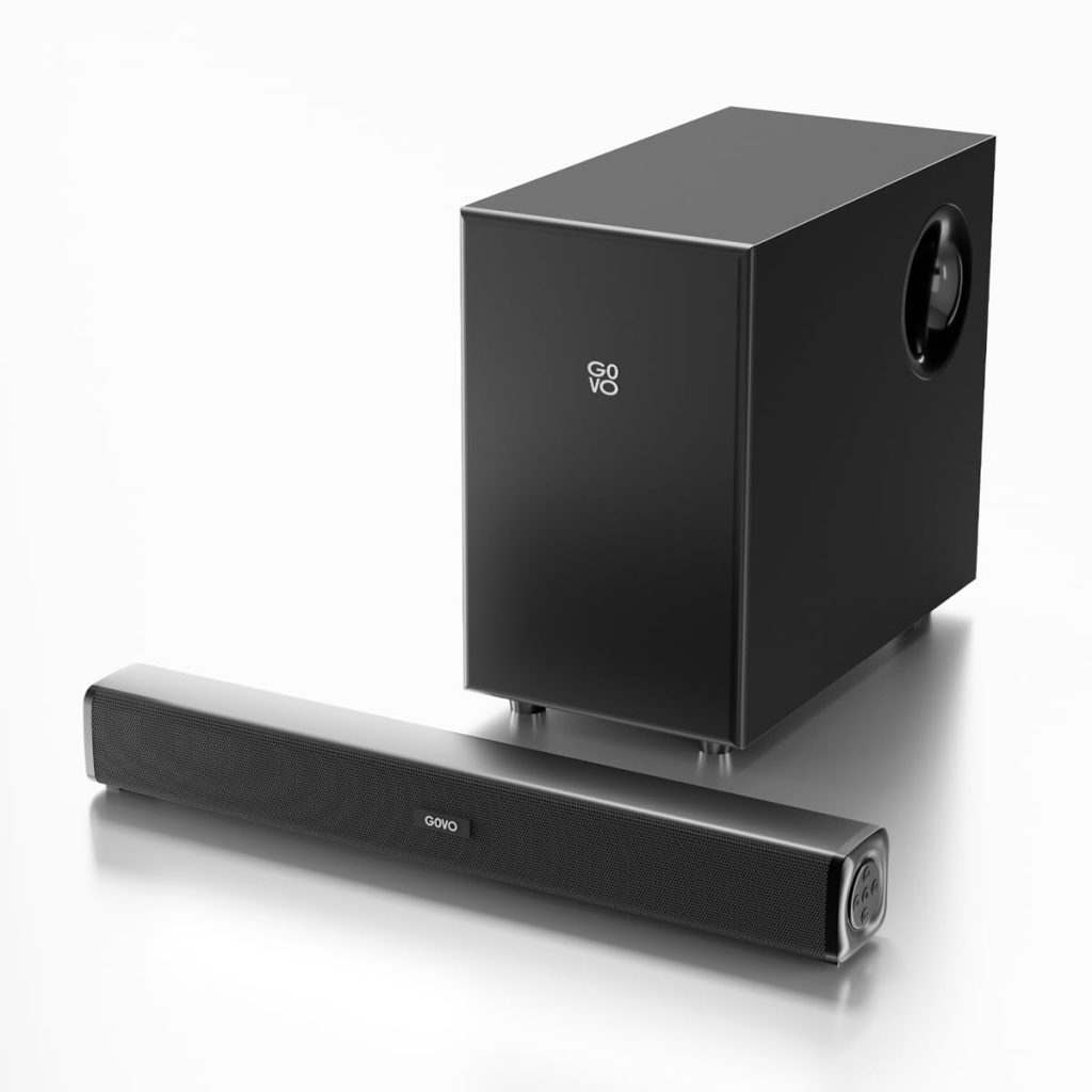 GOVO Newly Launched GOSURROUND 602  90W Soundbar | 2.1 Channel Home Theatre