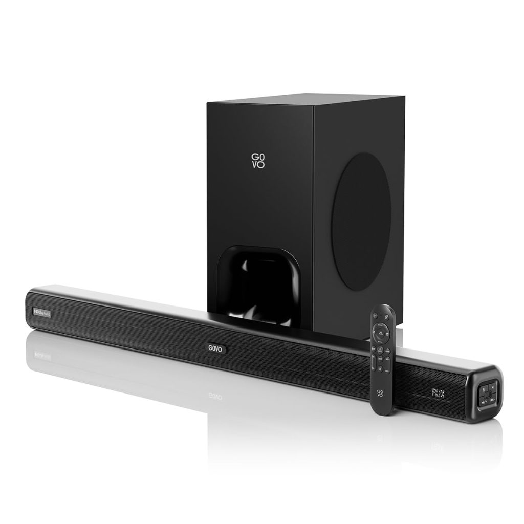GOVO GoSurround 880 Dolby Digital  240W Sound bar, 2.1 Channel Home Theatre