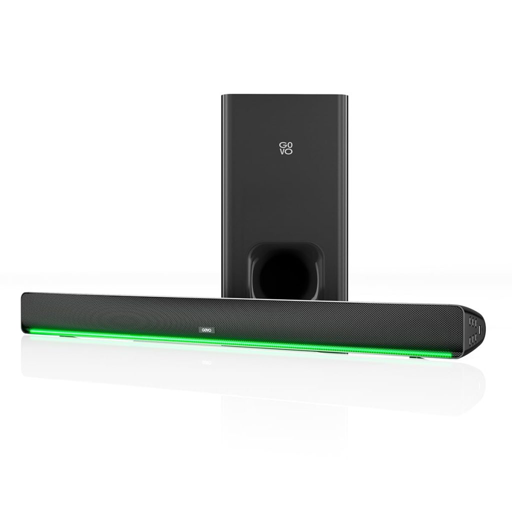 GOVO GoSurround 960W 550Watt Sound bar 2.1 Channel Home Theatre 8" subwoofer