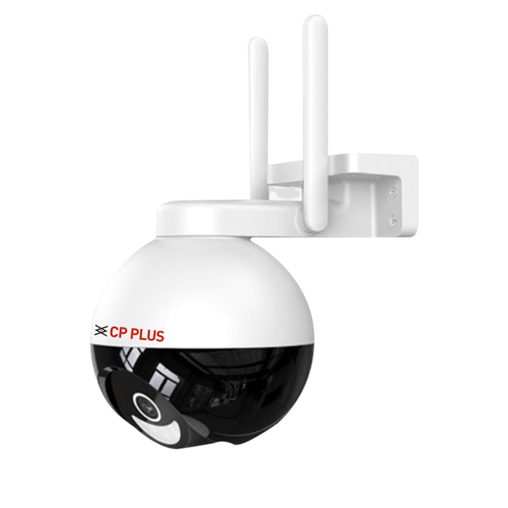CP PLUS 4MP Quad HD Outdoor Wi-Fi CCTV Camera (CP-Z43Q) – 360° Smart Security with Full-Color Night Vision