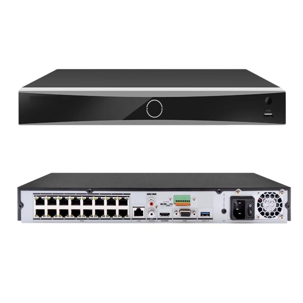DS-7616NXI-K2/16P 16CH 4K 16CH POE AcuSense NVR Network Video Recorder
