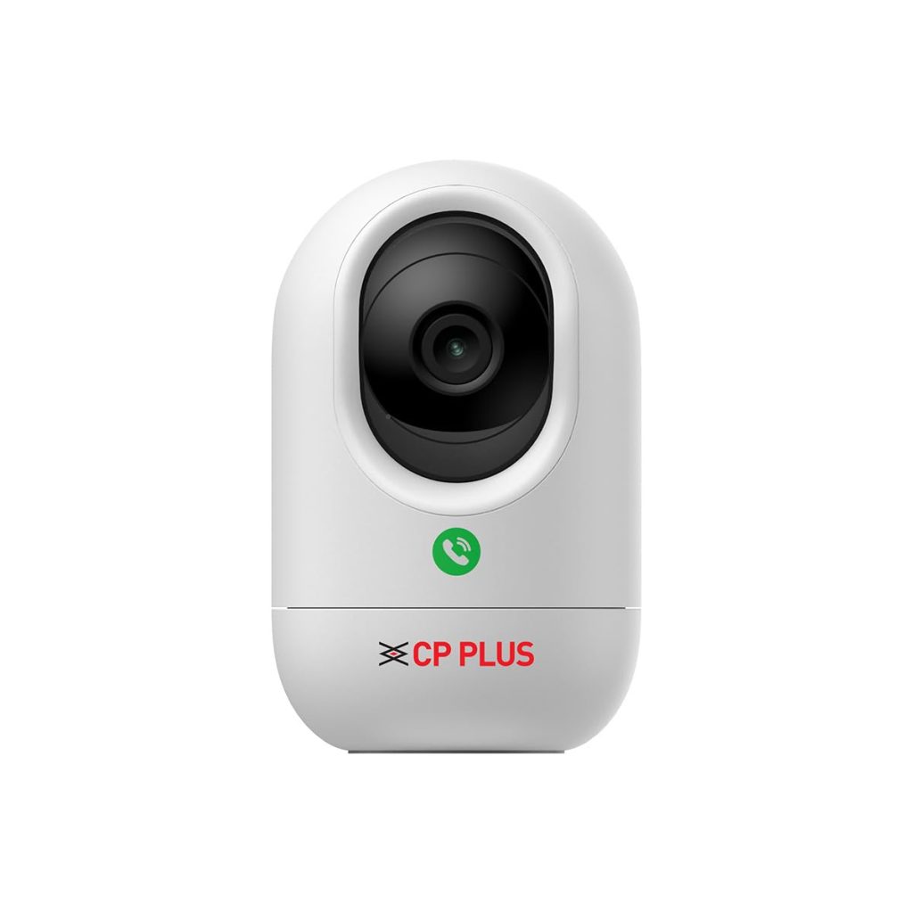 CP PLUS 4MP Quad HD Smart Wi-Fi CCTV Camera 360 Pan Tilt Press to Call CTC Cyber Secure Tech CP-E44Q