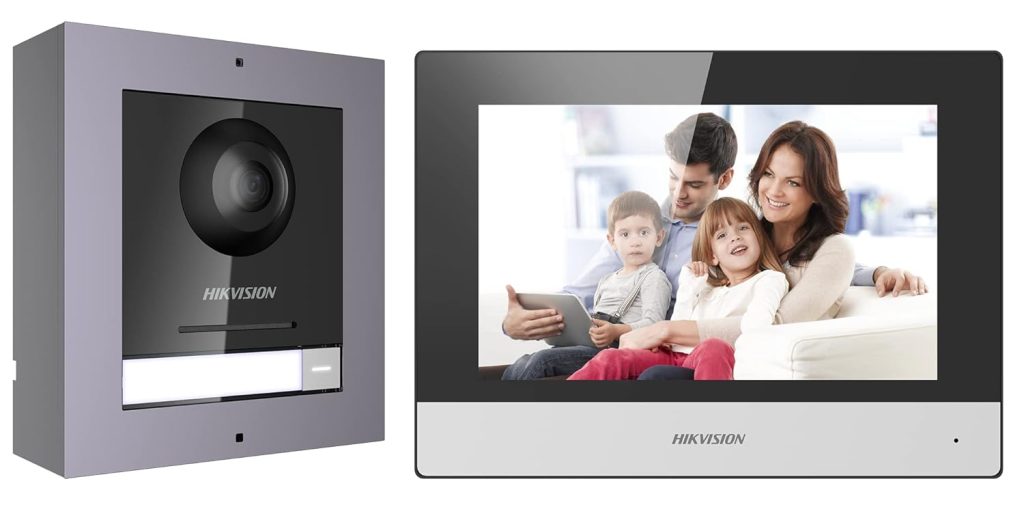 Hikvision DS-KIS602 Video Door Phone | 7-inch TFT IP Based Smart Door Intercom System