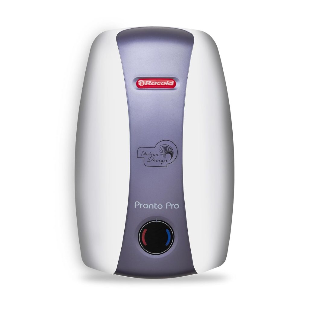 Racold Pronto Pro 3L 3KW Instant Water Heater | Fast Heating Vertical Geyser for High Rise Buildings