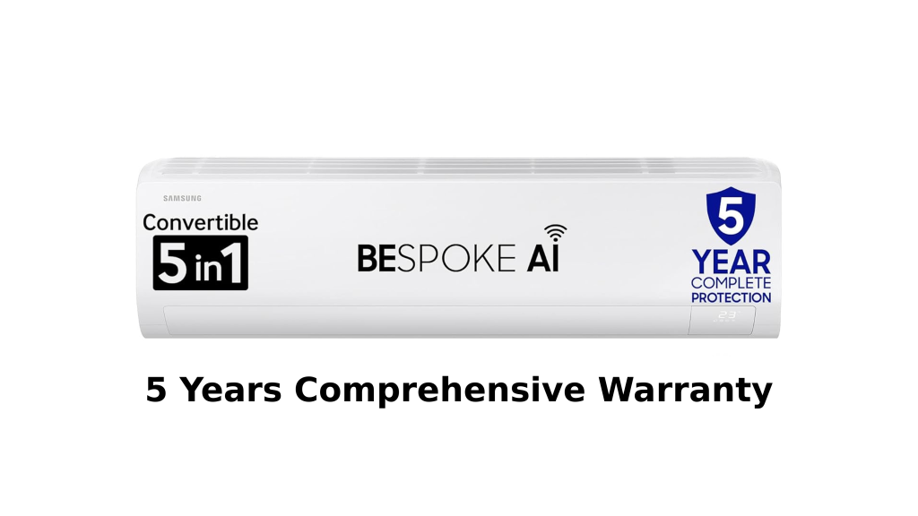 Samsung 1.5 Ton 3 Star AI Inverter Smart Split AC WiFi BESPOKE AI AR50F18D1LHNNA