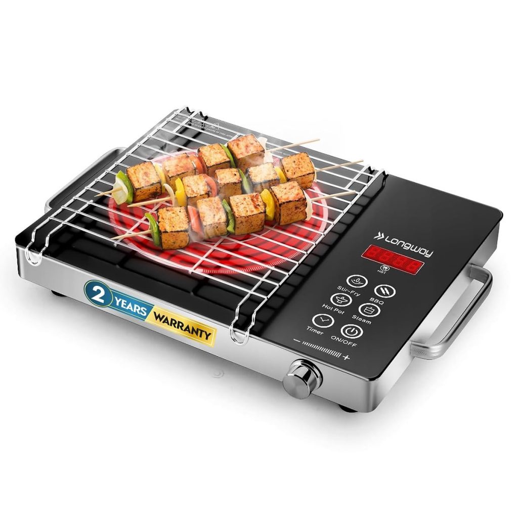 Longway Infralite Pro 2200W Infrared Induction Cooktop