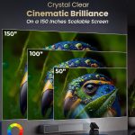 Lifelong ROAR Projector – 4K Support, OTT Apps lll2