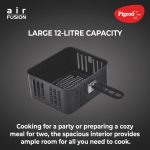 Pigeon 12L Air Fryer Oven 1800W | 2-in-1 OTG & Air Fryer pi5