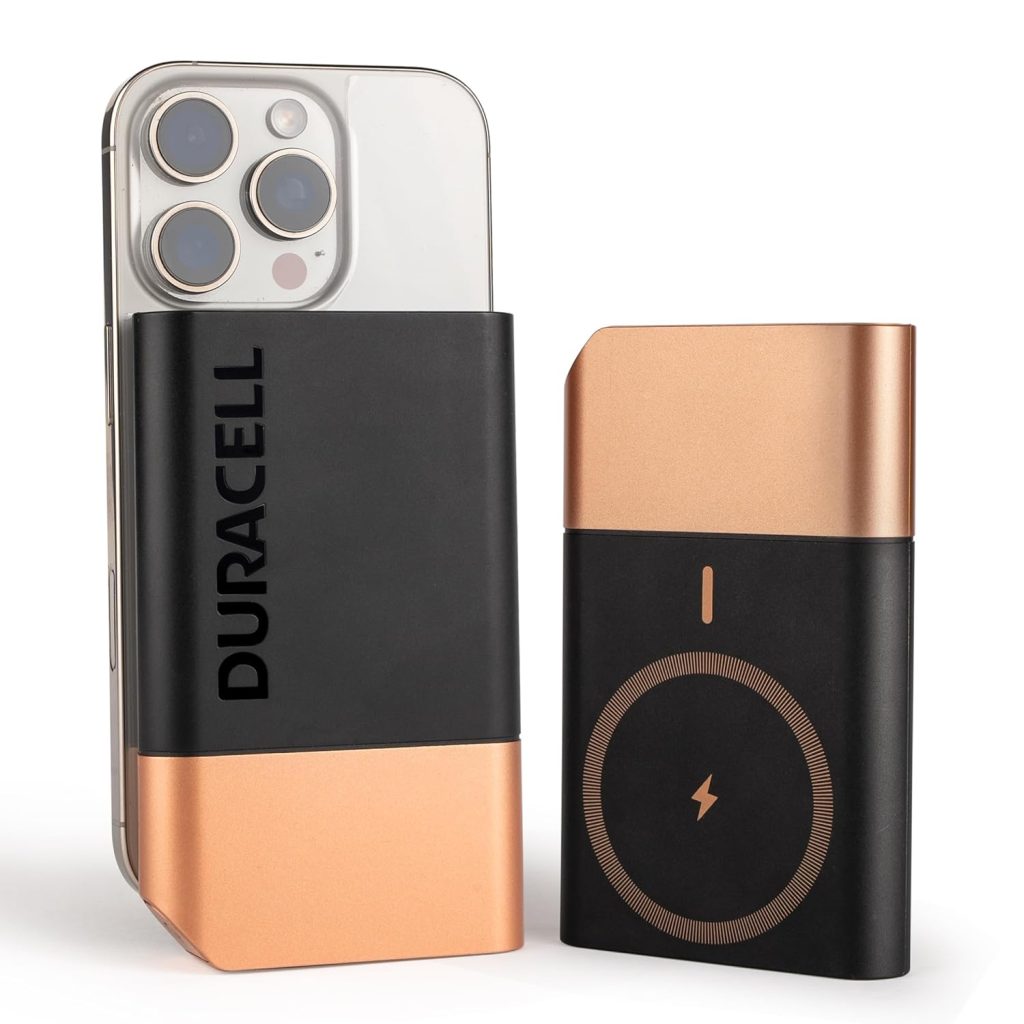Duracell 10000mAh MagSafe Wireless Power Bank 15W Fast Charge! DU057