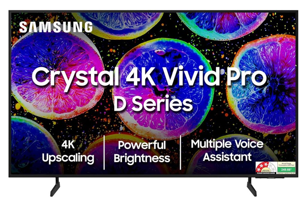 Samsung UA65DUE77AKLXL 65" Crystal 4K Vivid Pro Smart TV