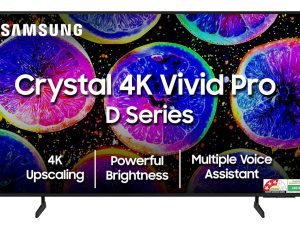 Samsung UA65DUE77AKLXL 65" Crystal 4K Vivid Pro Smart TV