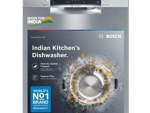 Bosch 15 Place Setting Dishwasher SMS46KI03I Silver