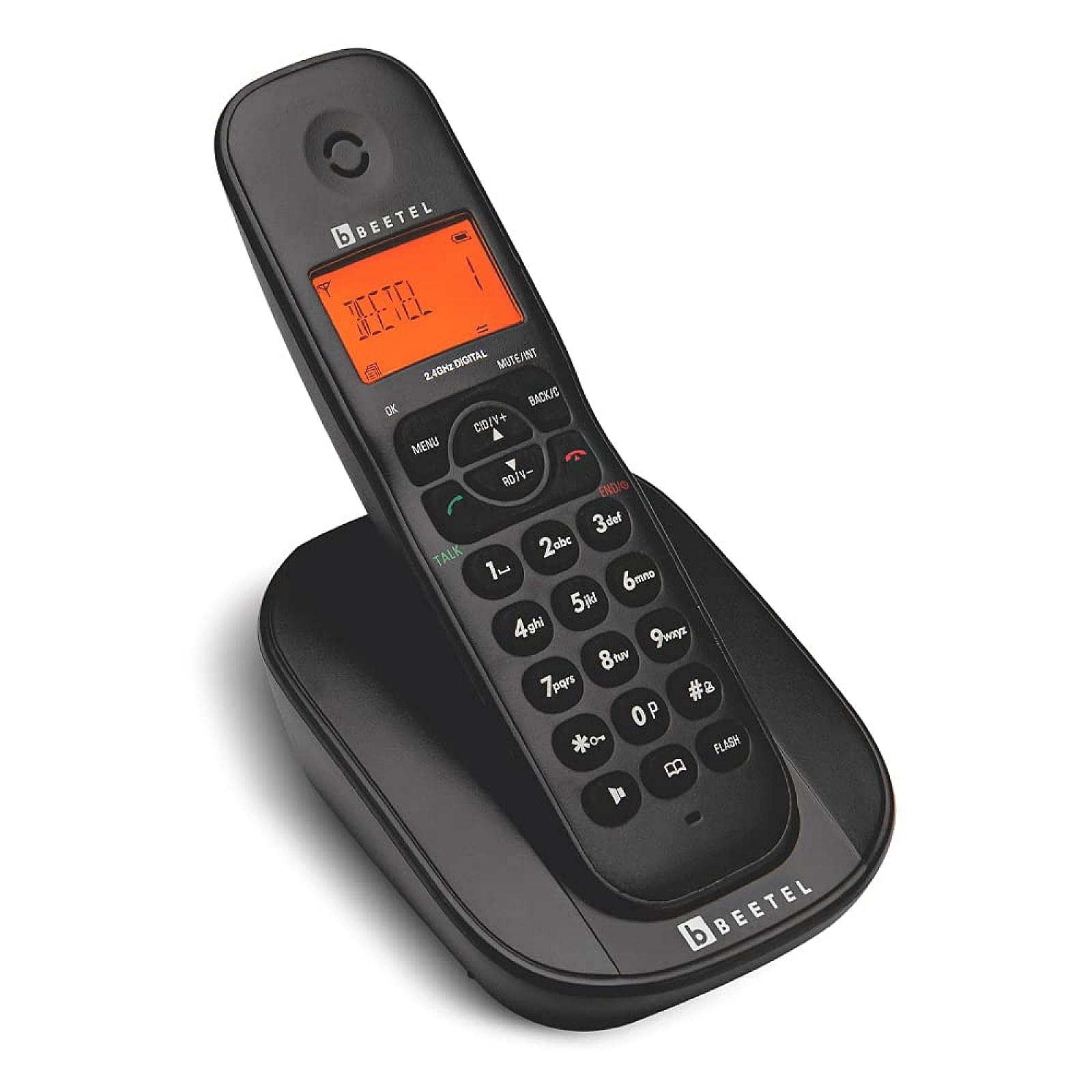 Beetel X73 Cordless 24Ghz Landline Phone with Caller ID Display 2 Way Speaker Ph 1600x1600 1